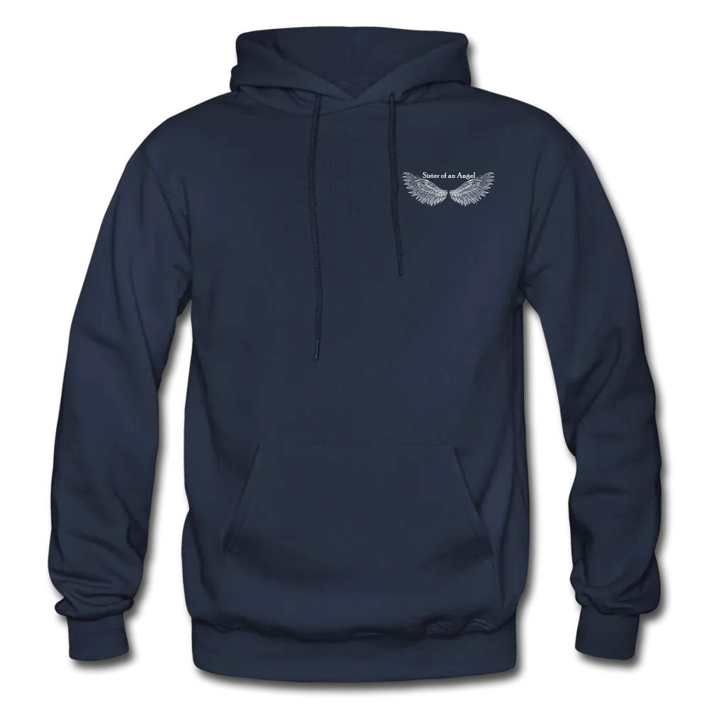 Brother Amazing Angel Sister of an Angel Gildan Heavy Blend Adult Hoodie