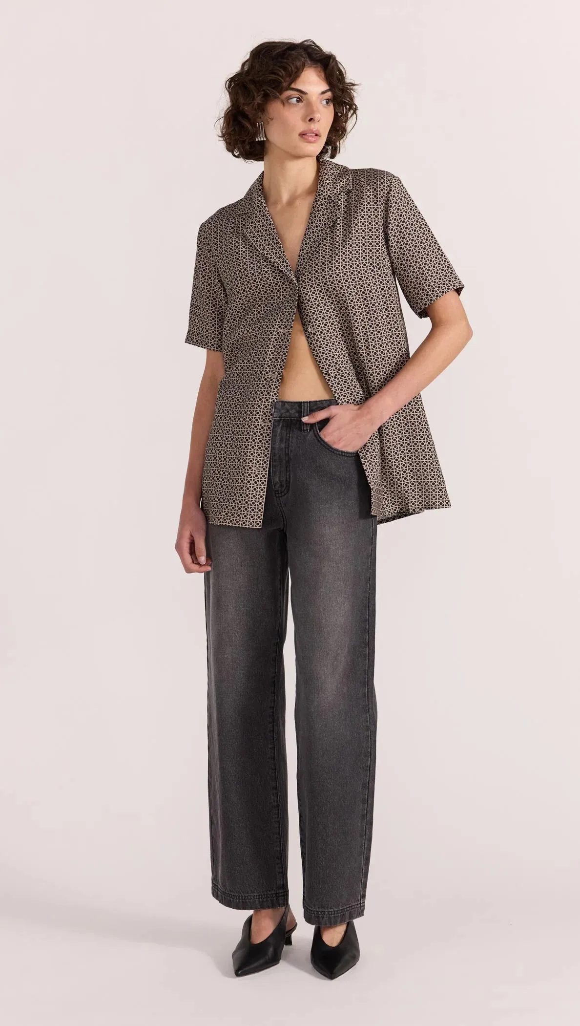 Calla Tie Waist Shirt