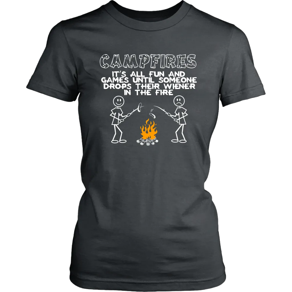 Campfires - It's All Fun And Games Until Someone Loses A Wiener In The Fire