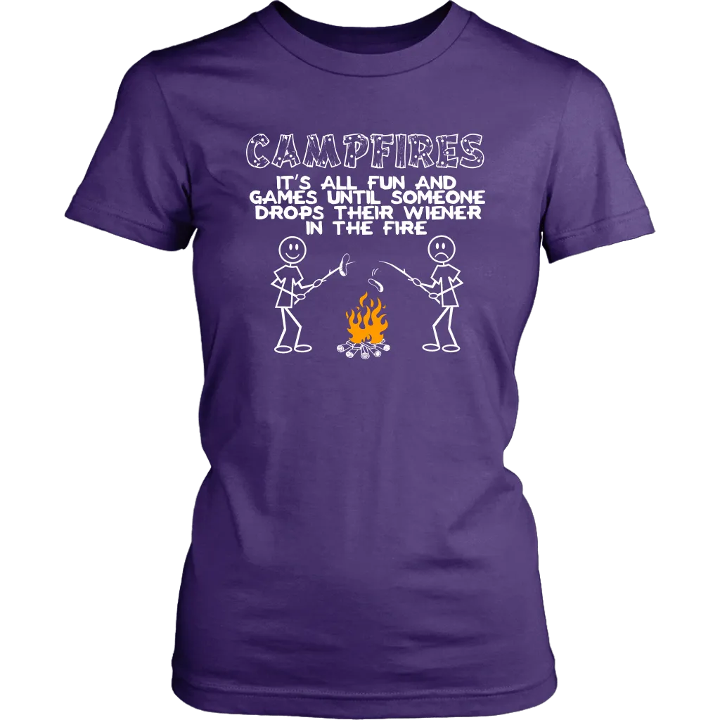 Campfires - It's All Fun And Games Until Someone Loses A Wiener In The Fire