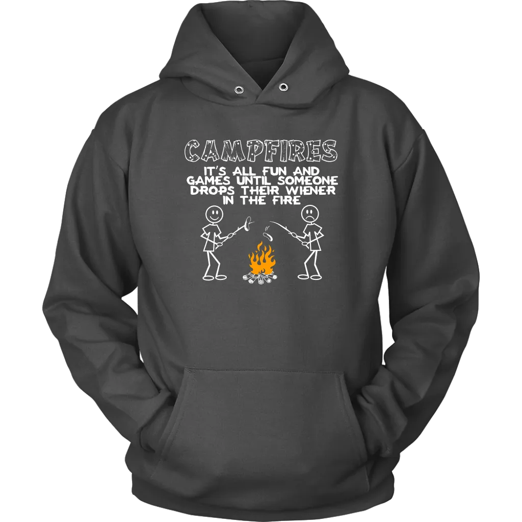 Campfires - It's All Fun And Games Until Someone Loses A Wiener In The Fire