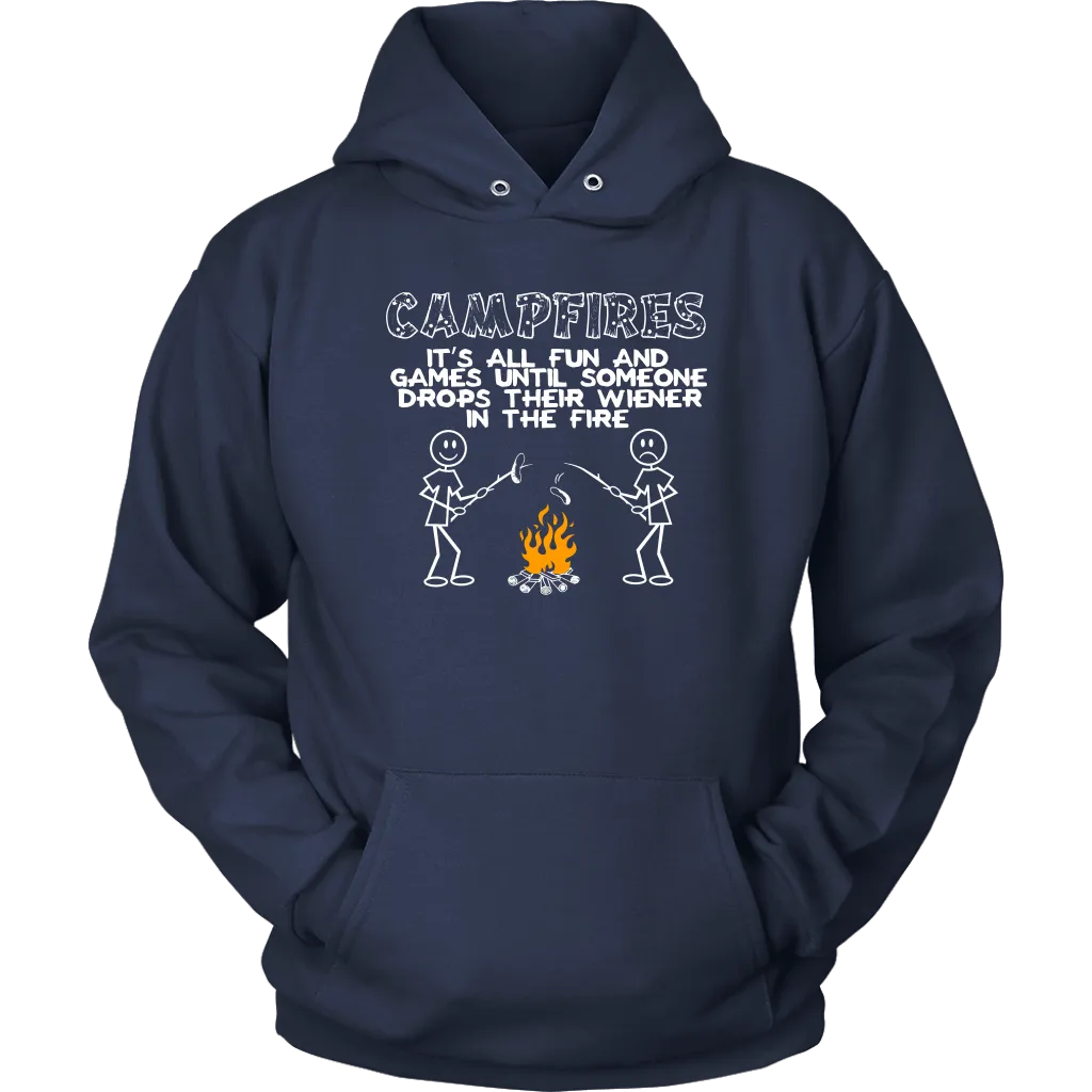 Campfires - It's All Fun And Games Until Someone Loses A Wiener In The Fire