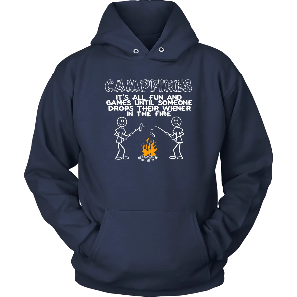 Campfires - It's All Fun And Games Until Someone Loses A Wiener In The Fire