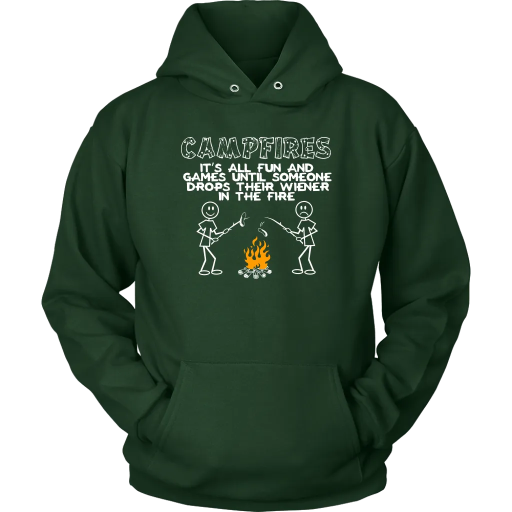 Campfires - It's All Fun And Games Until Someone Loses A Wiener In The Fire