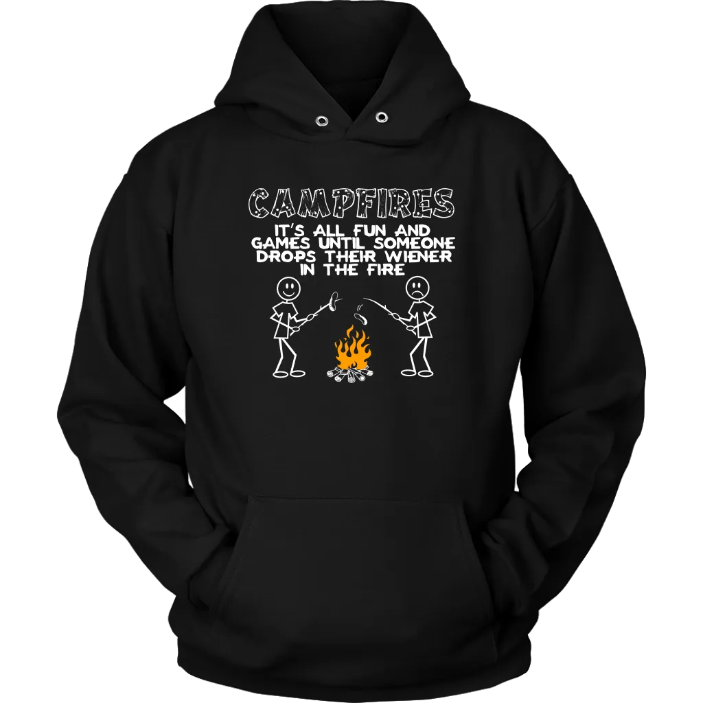 Campfires - It's All Fun And Games Until Someone Loses A Wiener In The Fire