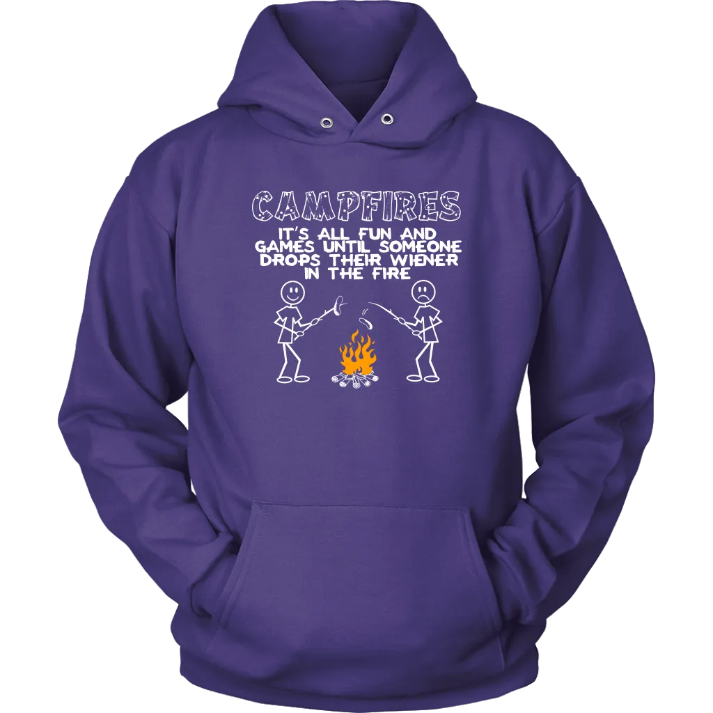 Campfires - It's All Fun And Games Until Someone Loses A Wiener In The Fire
