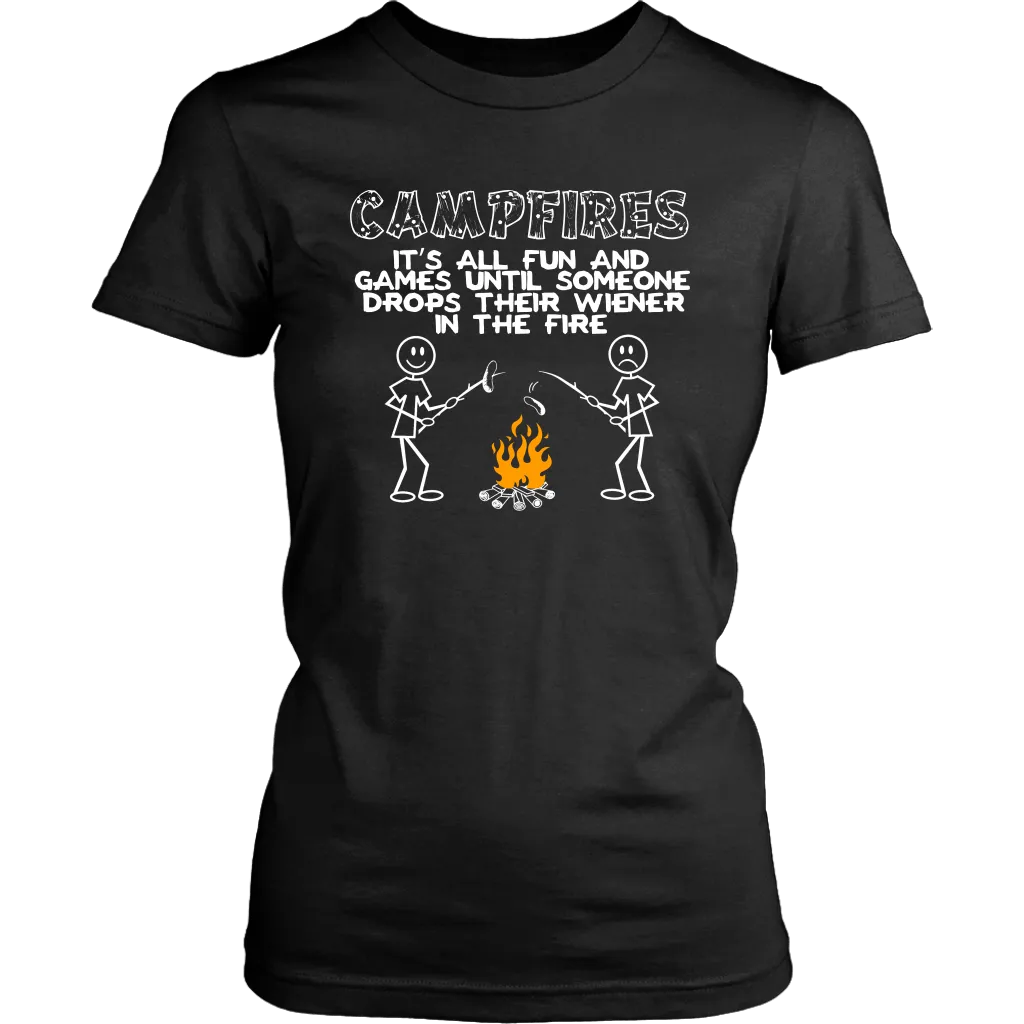 Campfires - It's All Fun And Games Until Someone Loses A Wiener In The Fire
