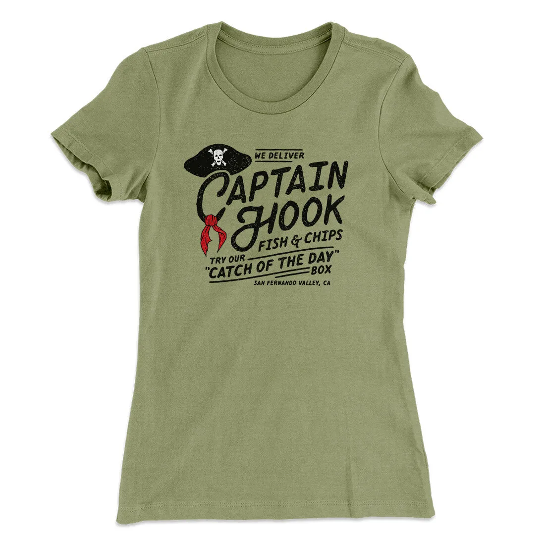 Captain Hook Fish And Chips Women's T-Shirt