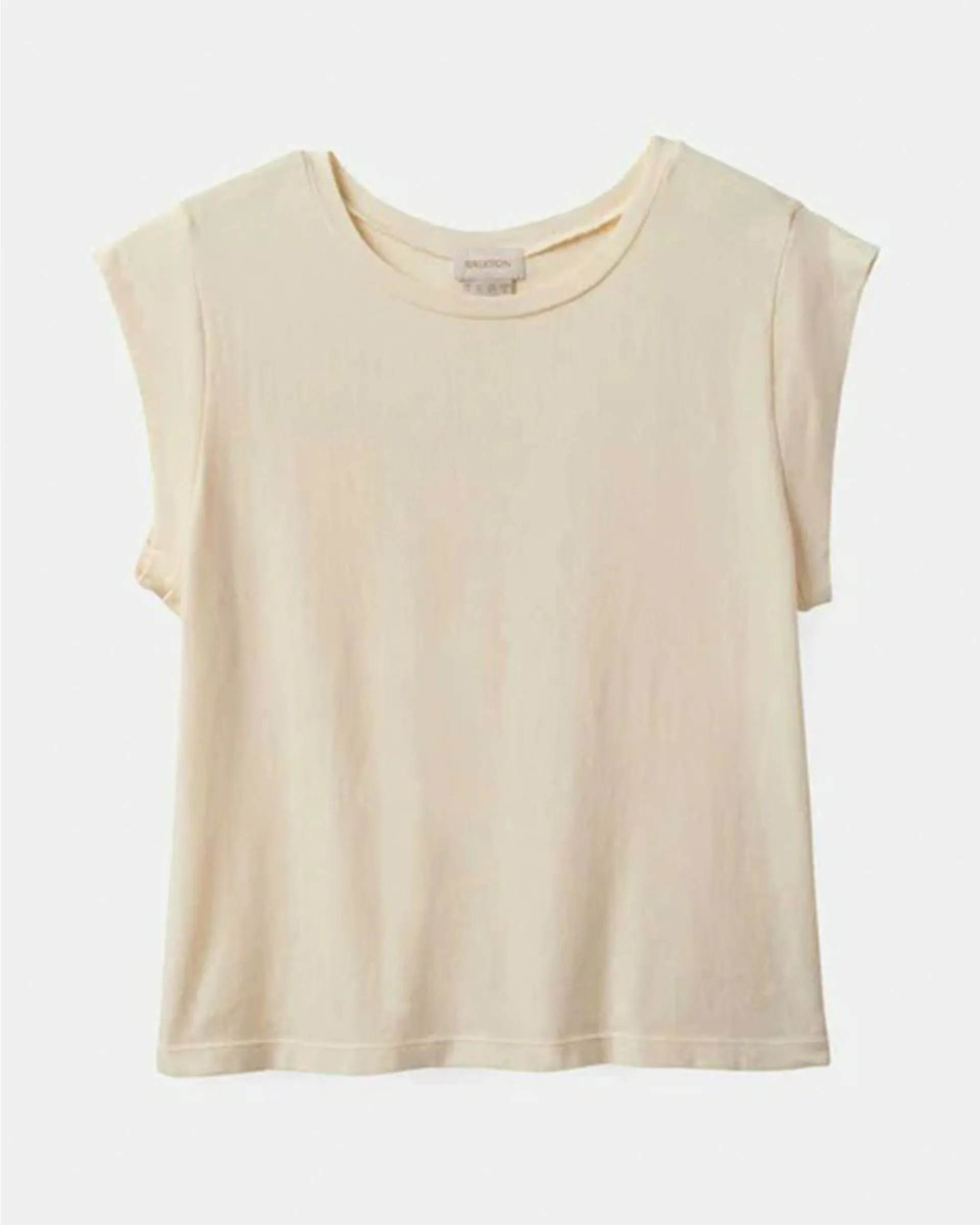 Carefree Organic Garment Dyed Boxy T-Shirt - White Smoke