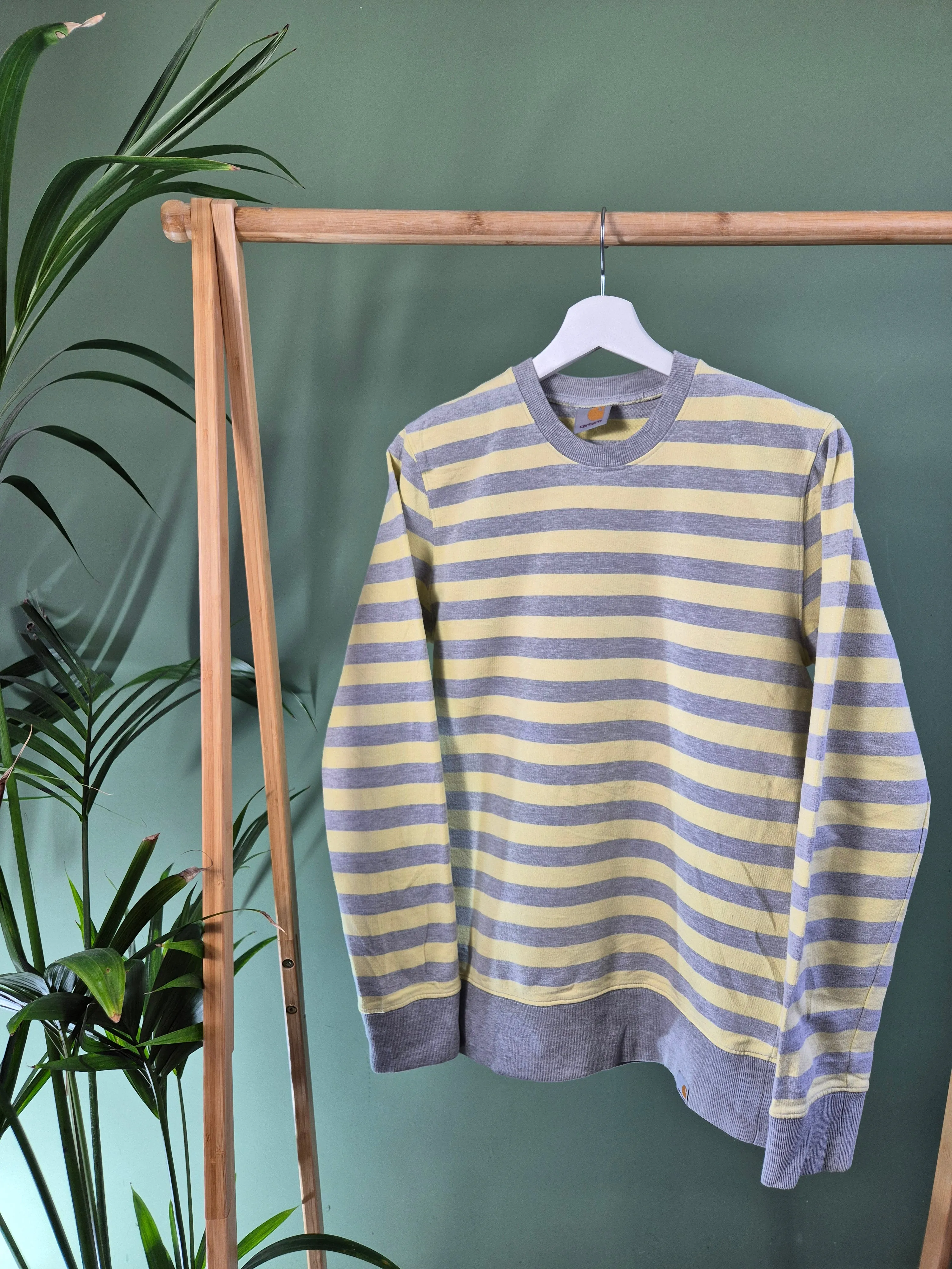 Carhartt striped sweater maat S