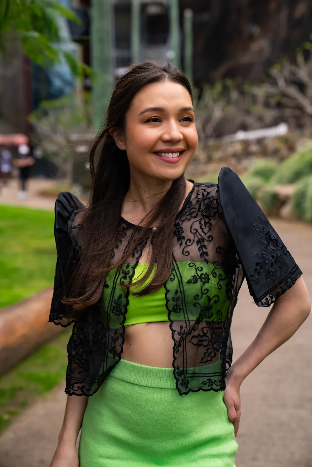 Carmen Mestiza Bolero (Midnight Black)