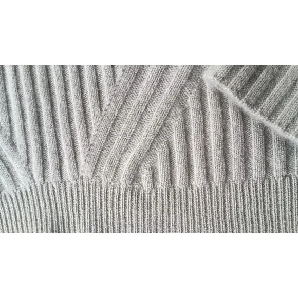 Catherine Malandrino Cashmere Ribbed Mock Neck Pullover Sweater Green Nordstrom