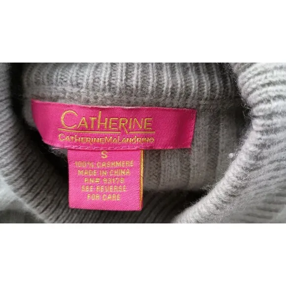 Catherine Malandrino Cashmere Ribbed Mock Neck Pullover Sweater Green Nordstrom