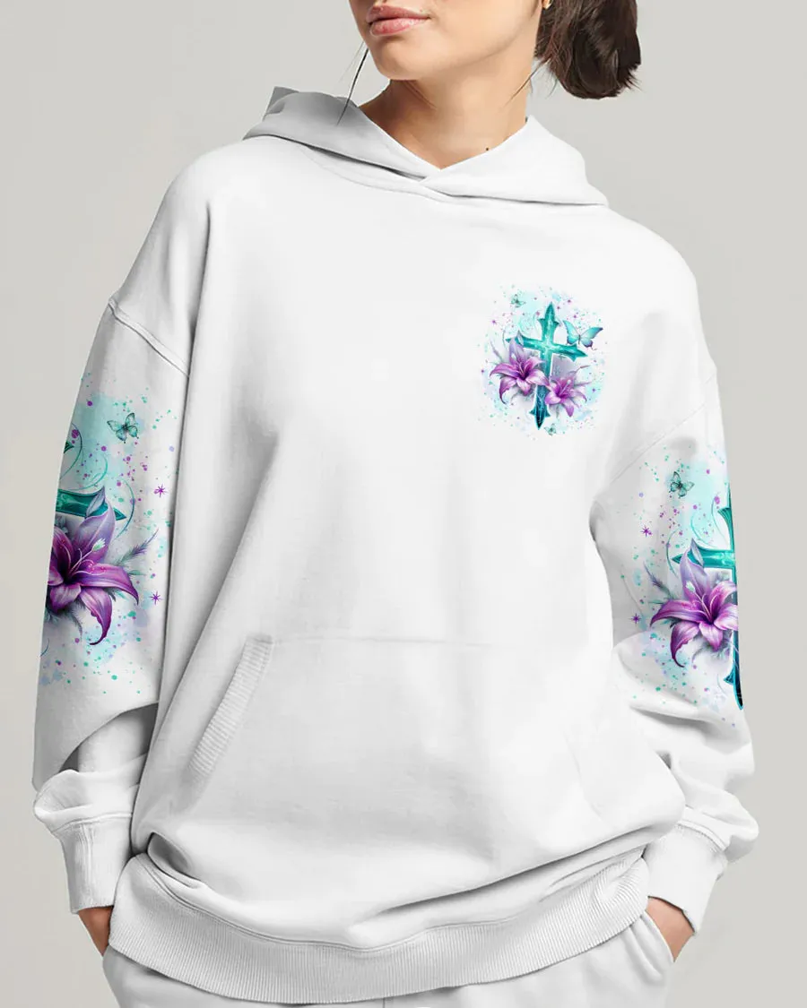 Christianartbag 3D T-Shirt For Women, I Believe In God Women's All Over Print Shirt, Christian Shirt, Faithful Fashion, 3D Printed Shirts for Christian Women, CABDS01261223