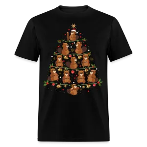 Christmas - Beaver Christmas Tree - Family Shirts Men, Woman Christmas T Shirts