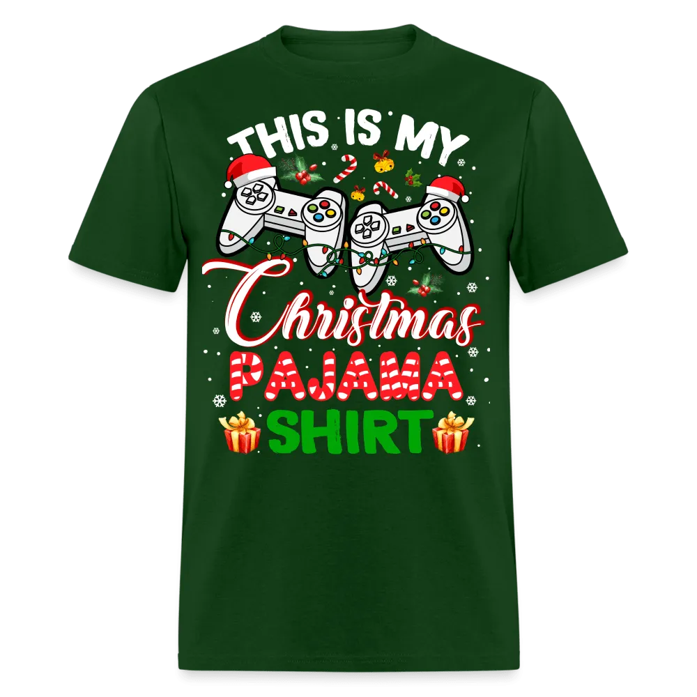 Christmas - Gamer This Is My Gamer Christmas Pajama - Family Shirts Men, Woman Christmas T Shirts