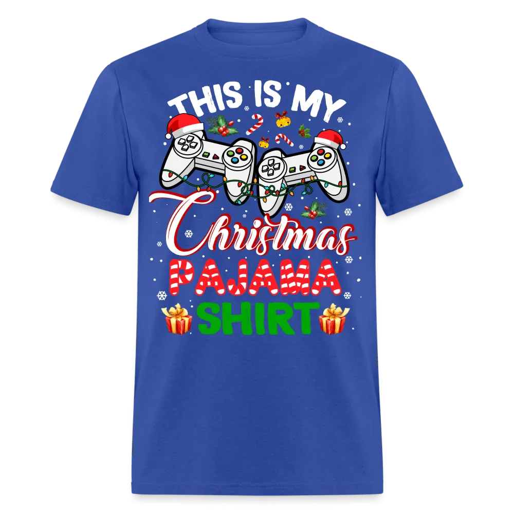 Christmas - Gamer This Is My Gamer Christmas Pajama - Family Shirts Men, Woman Christmas T Shirts
