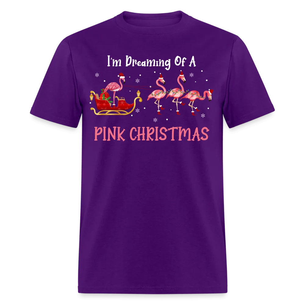 Christmas - Pink Christmas - Family Shirts Men, Woman Christmas T Shirts