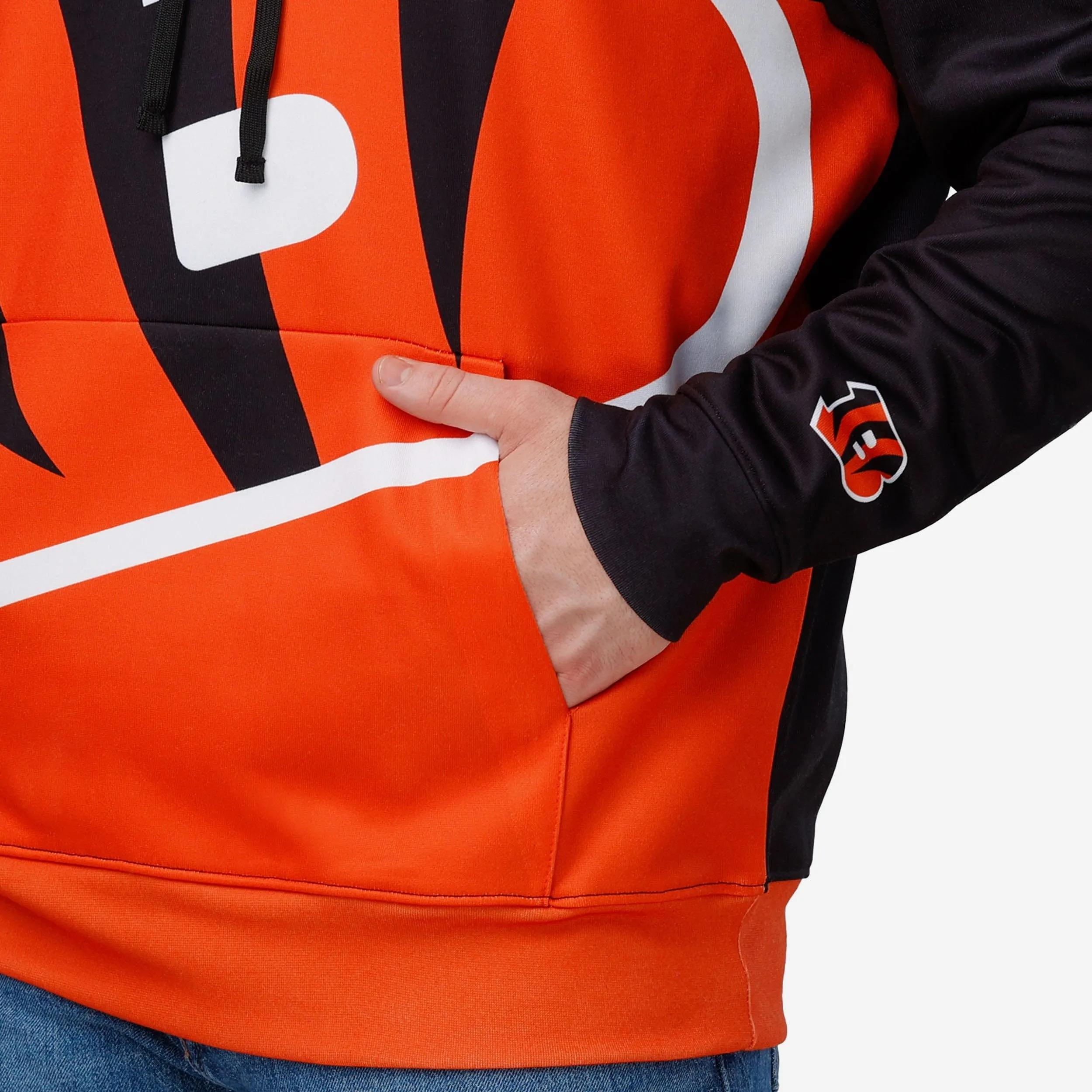 Cincinnati Bengals Bold Logo Hoodie