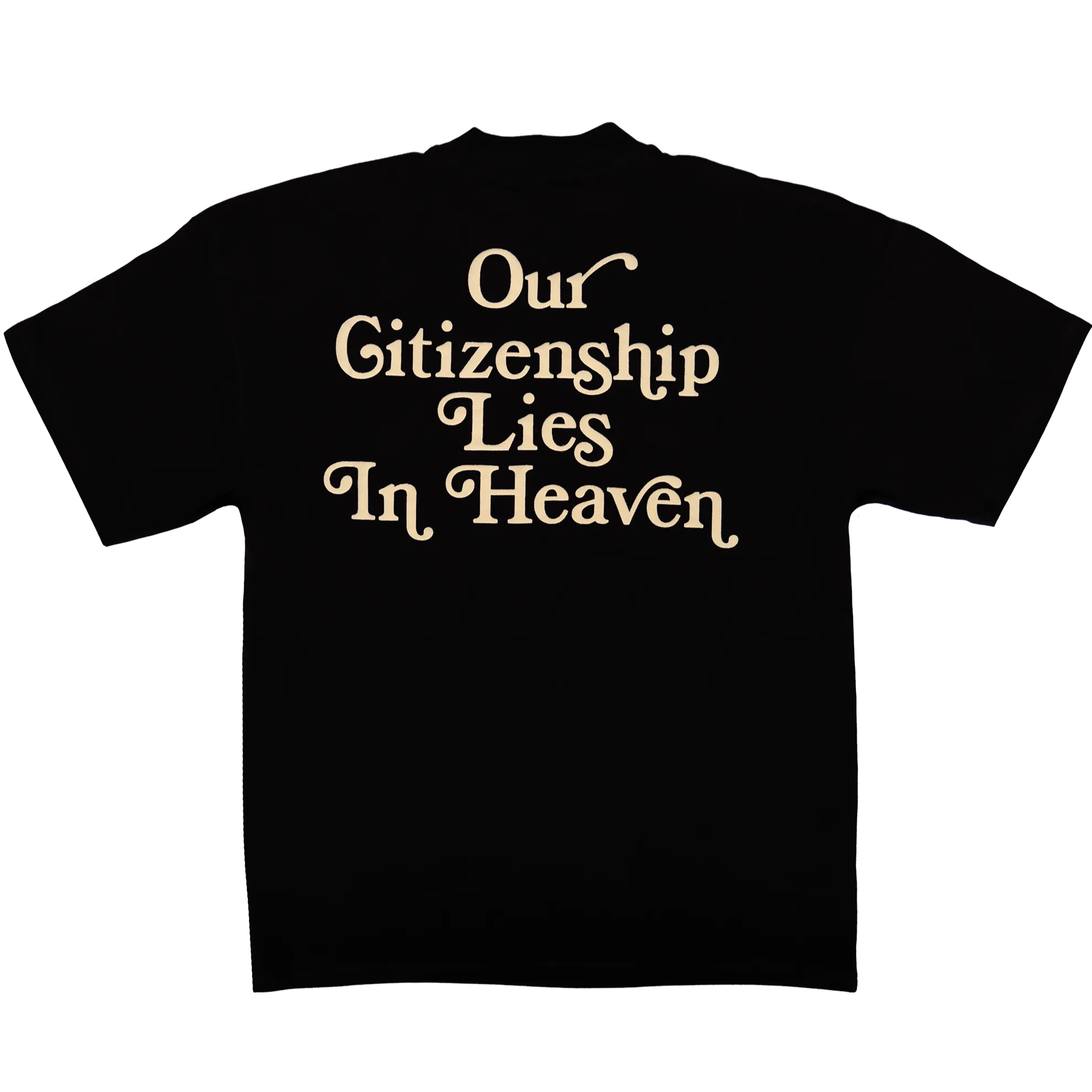 Citizenship Logo Tee-Black