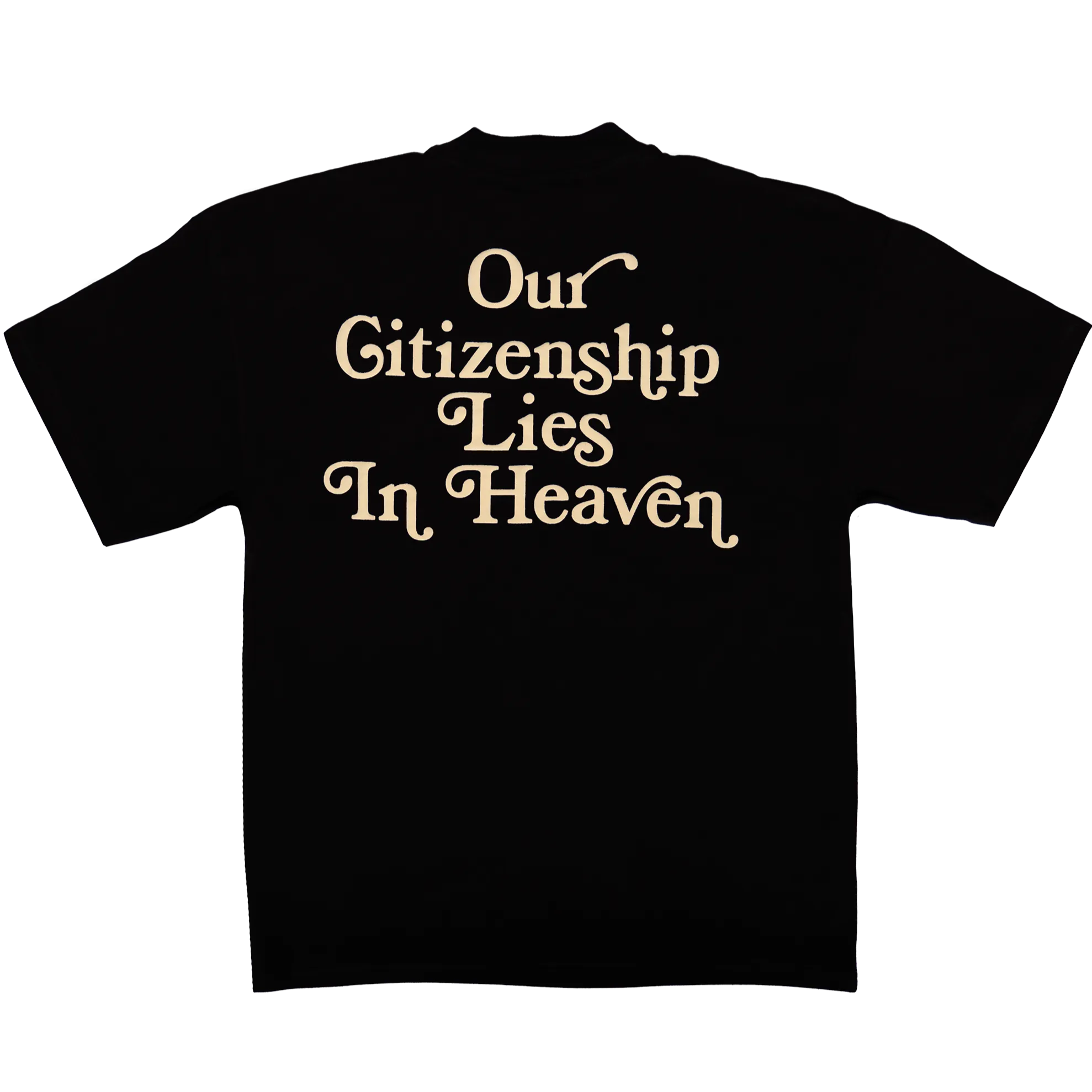 Citizenship Logo Tee-Black