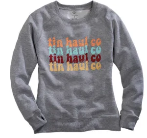 CL10-098-0300-0753 Ladies Tin Haul Crew Neck Sweater