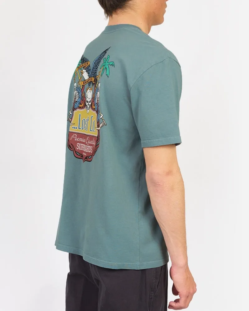 Clubhouse Boxy Tee Stormy Blue