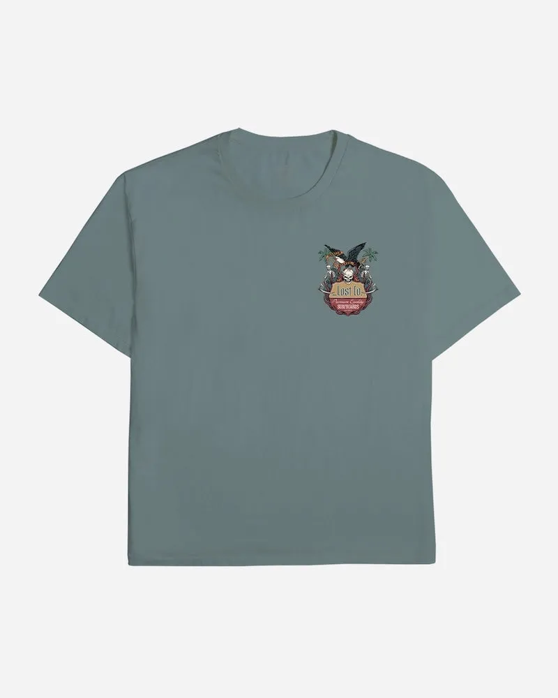 Clubhouse Boxy Tee Stormy Blue