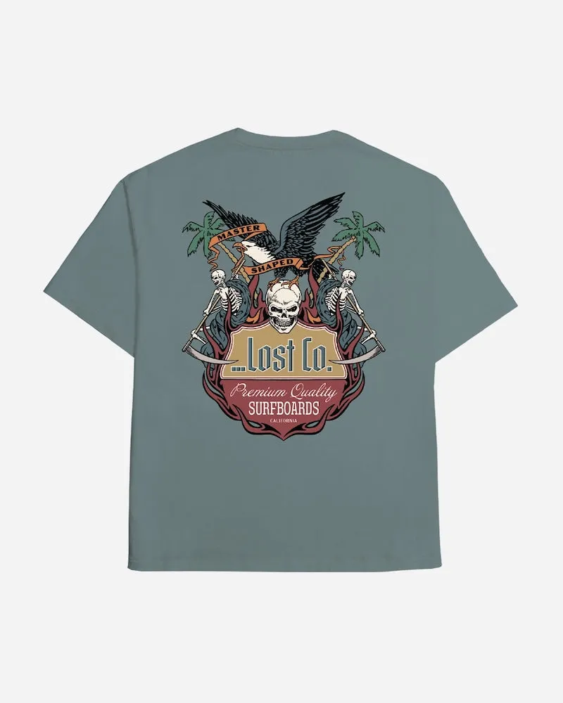 Clubhouse Boxy Tee Stormy Blue