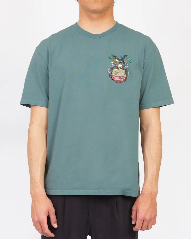 Clubhouse Boxy Tee Stormy Blue