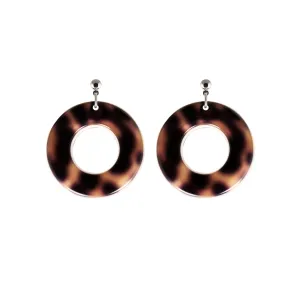 Coco Bold Small Leopard Stud Earrings