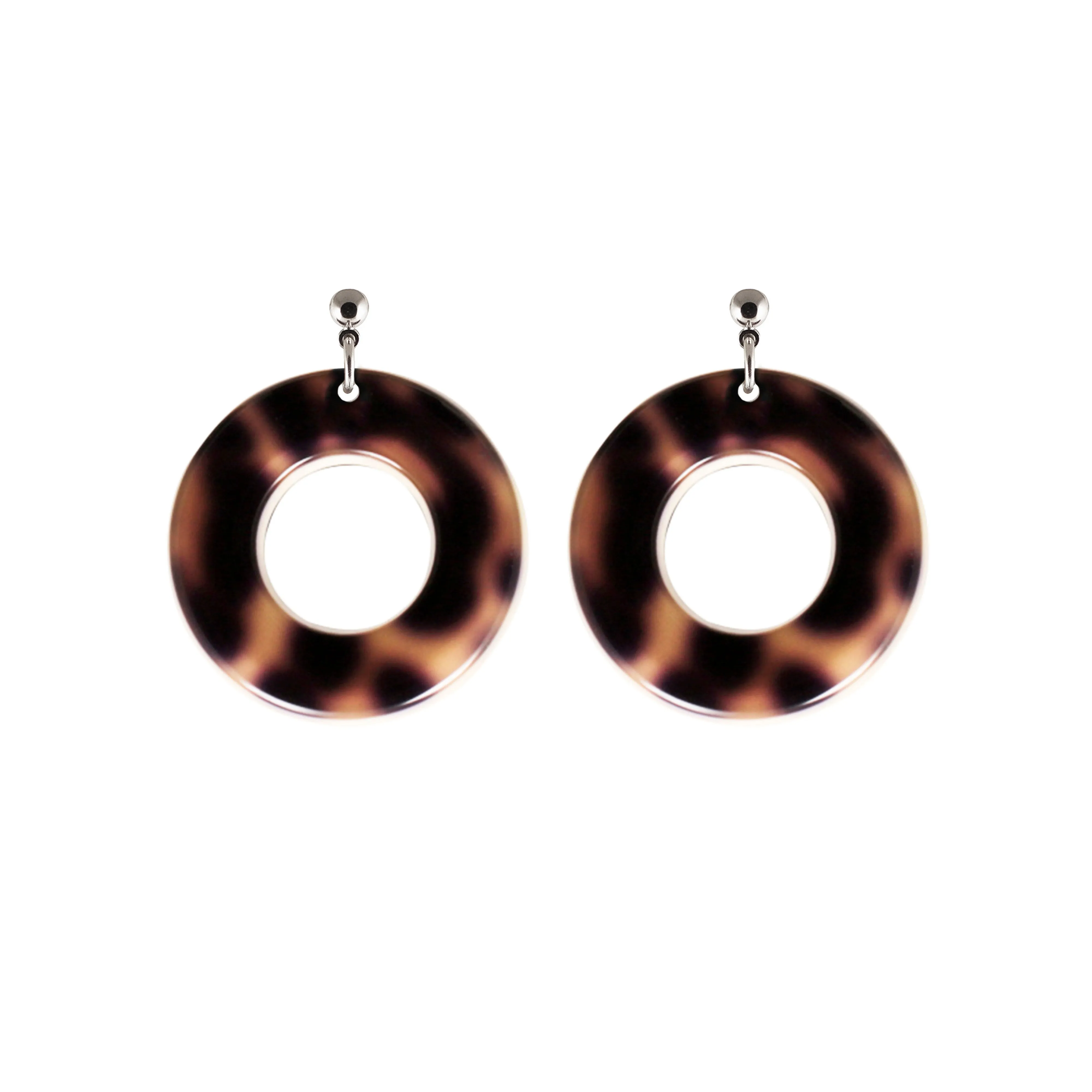 Coco Bold Small Leopard Stud Earrings