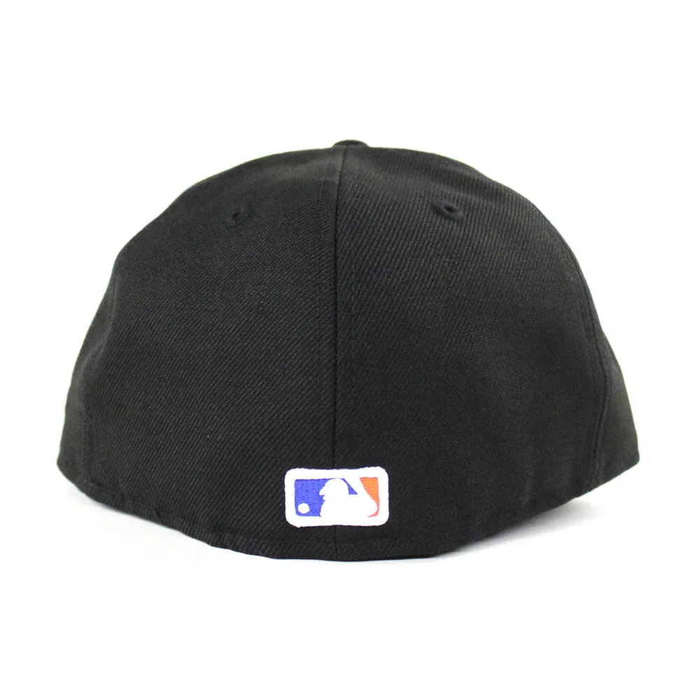 Colorado Rockies New Era 59Fifty Fitted Hat (Black Orange Blue Gray Under Brim)