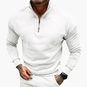 Comfortable Half-Zip Sweater for Men