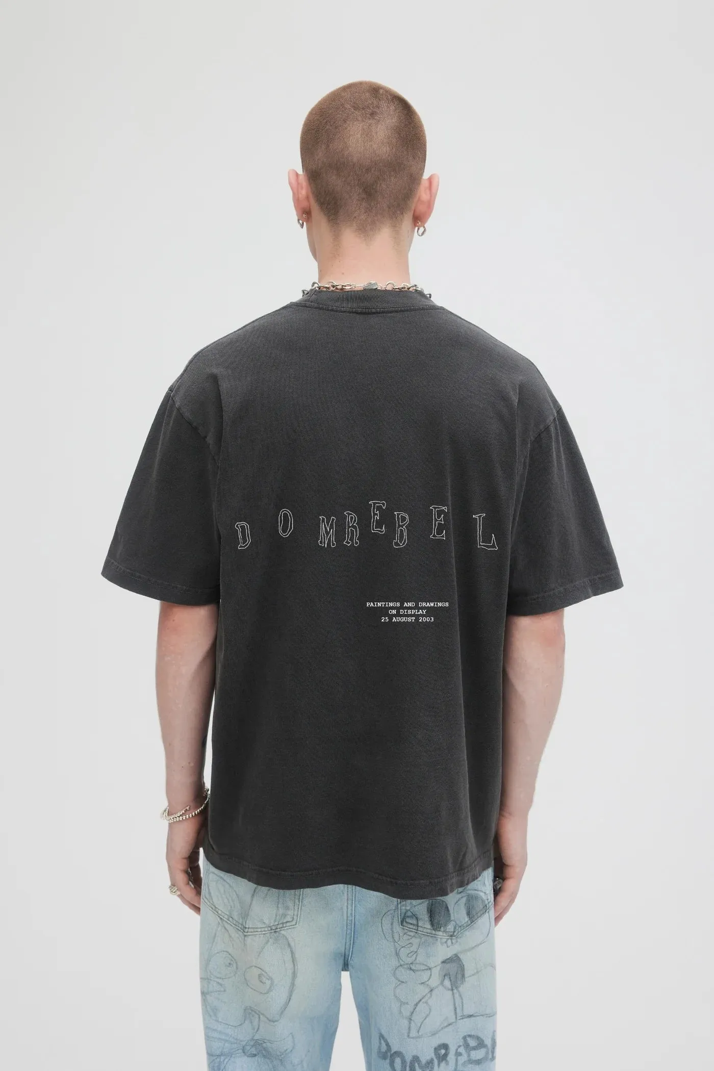 Comic Pals T-Shirt Faded Black