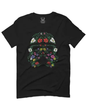 Cool Graphic Floral Tropical Flowers Stormtrooper Street wear Good Vibe For men T Shirt