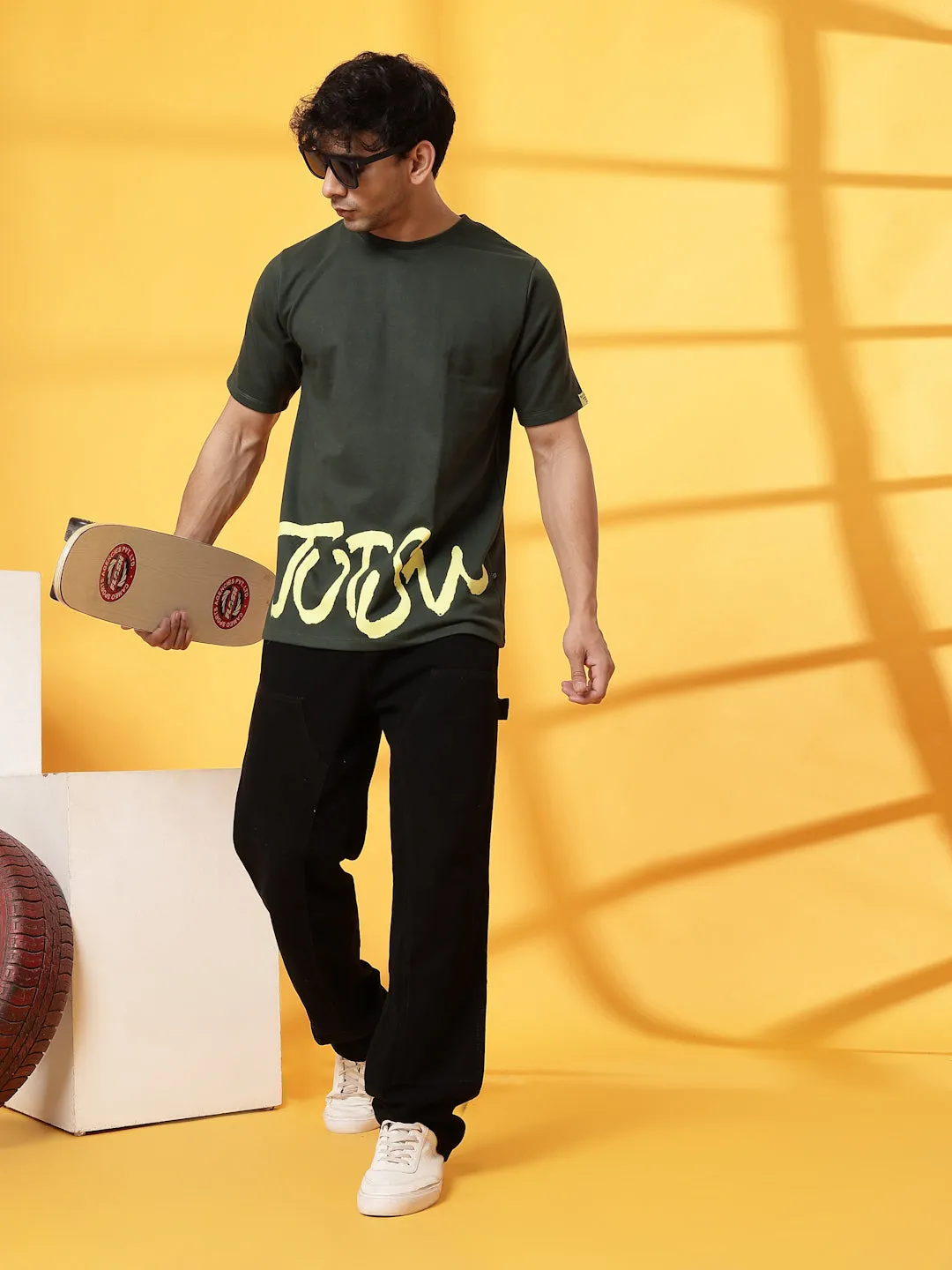 Cool Vibes Back Print T-Shirt