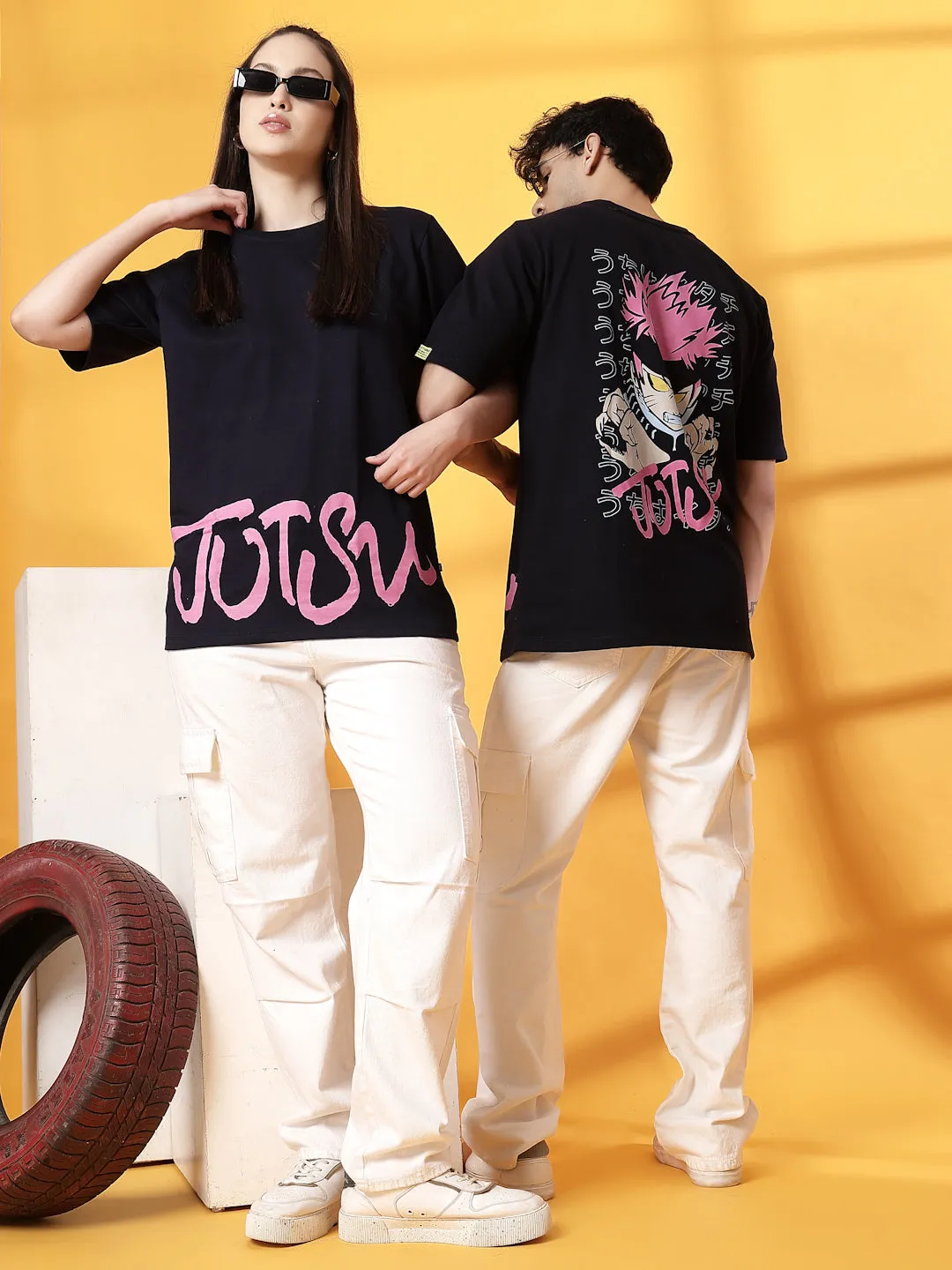 Cool Vibes Back Print T-Shirt