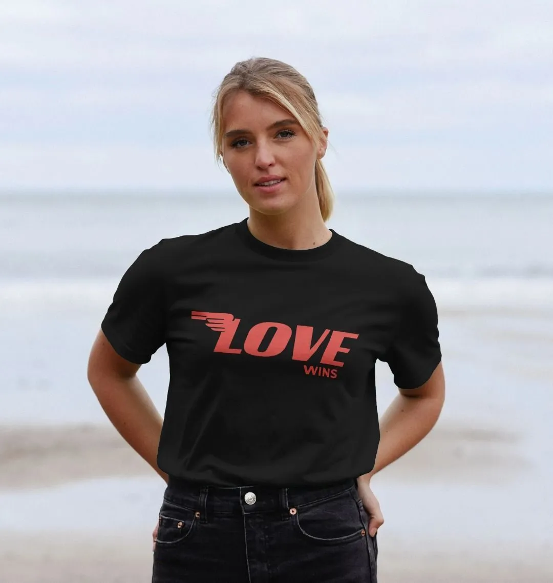 (Copy) Love Wings . 100% organic. White, mustard, navy , black , denim blue & grey.  Free UK postage