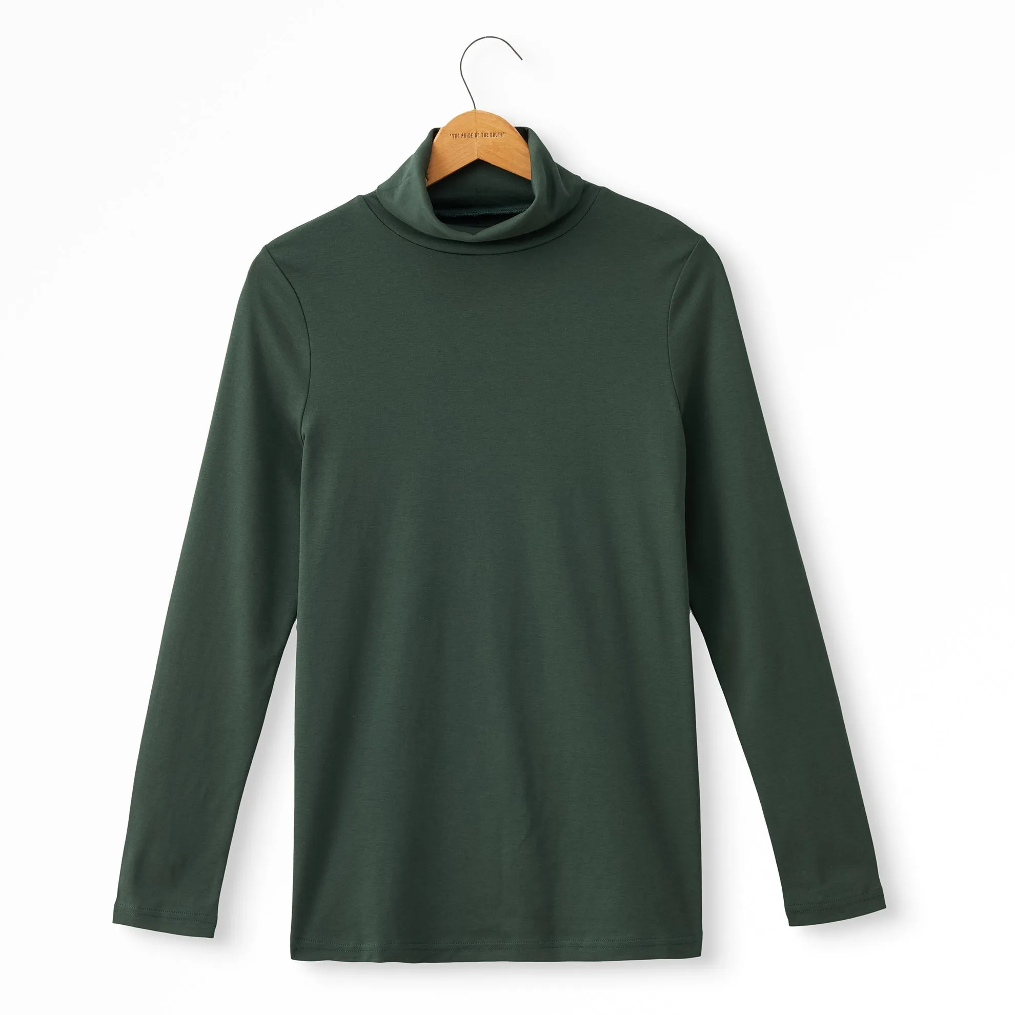 Cotton Jersey Turtleneck