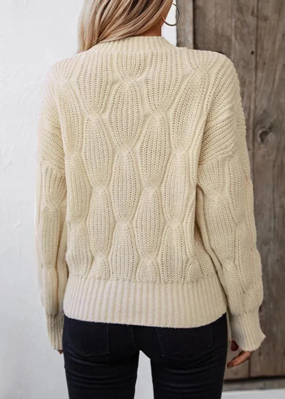 Cozy TextuRed Knit Pullover