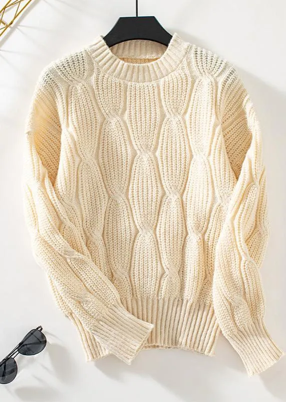 Cozy TextuRed Knit Pullover