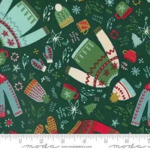 Cozy Wonderland by Moda Fabrics COZY SWEATERS/PINE