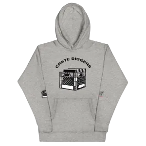 Crate Diggers (Light) Unisex Hoodie