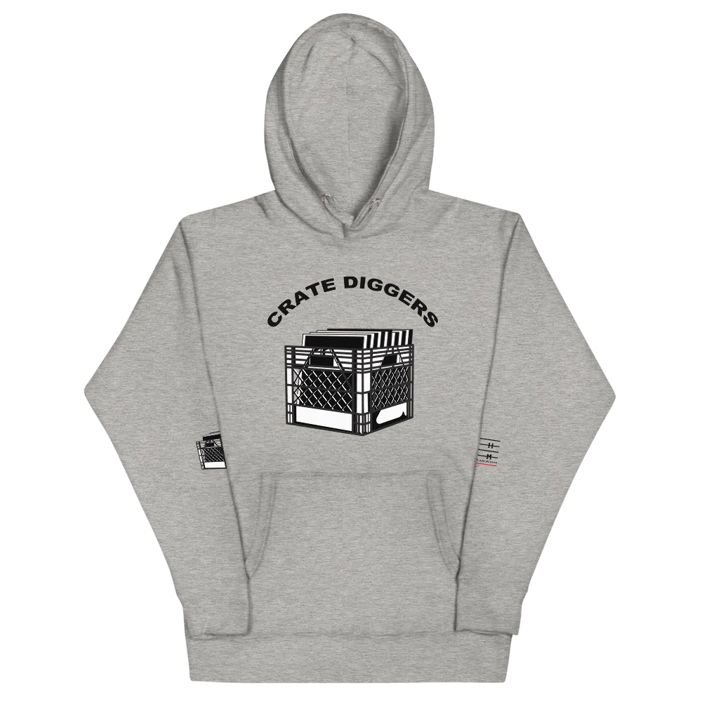 Crate Diggers (Light) Unisex Hoodie