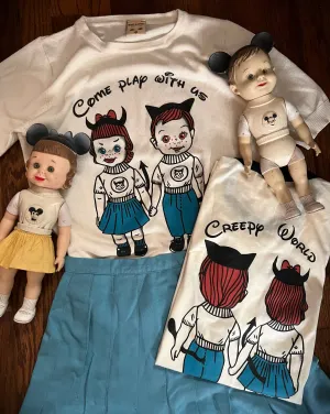 CREEPY WORLD SWEATER *IVORY