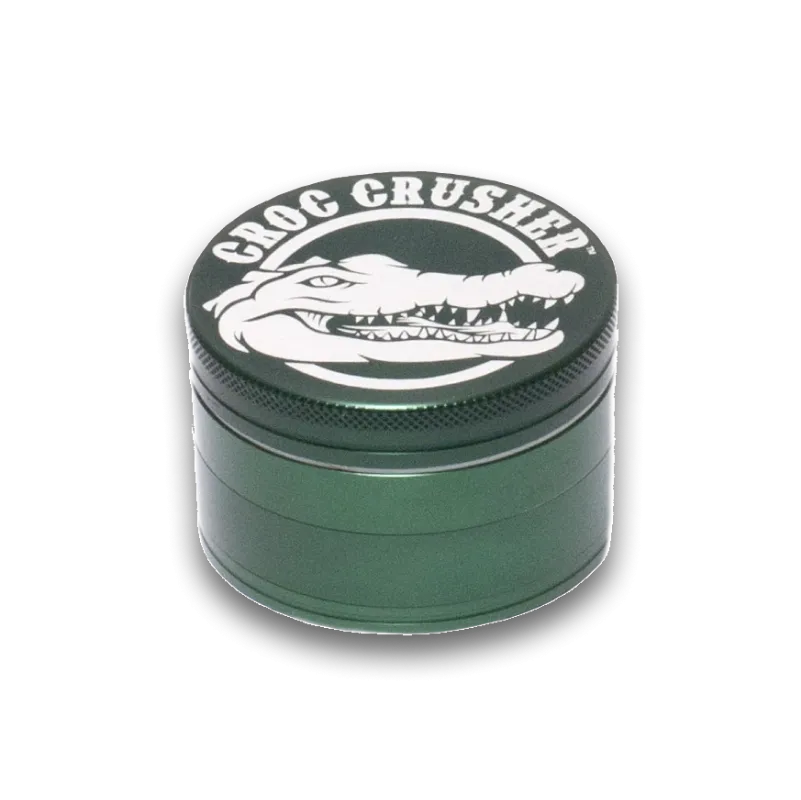 Croc Crusher - 2 Inch Herb Grinder (4 pc. Green)