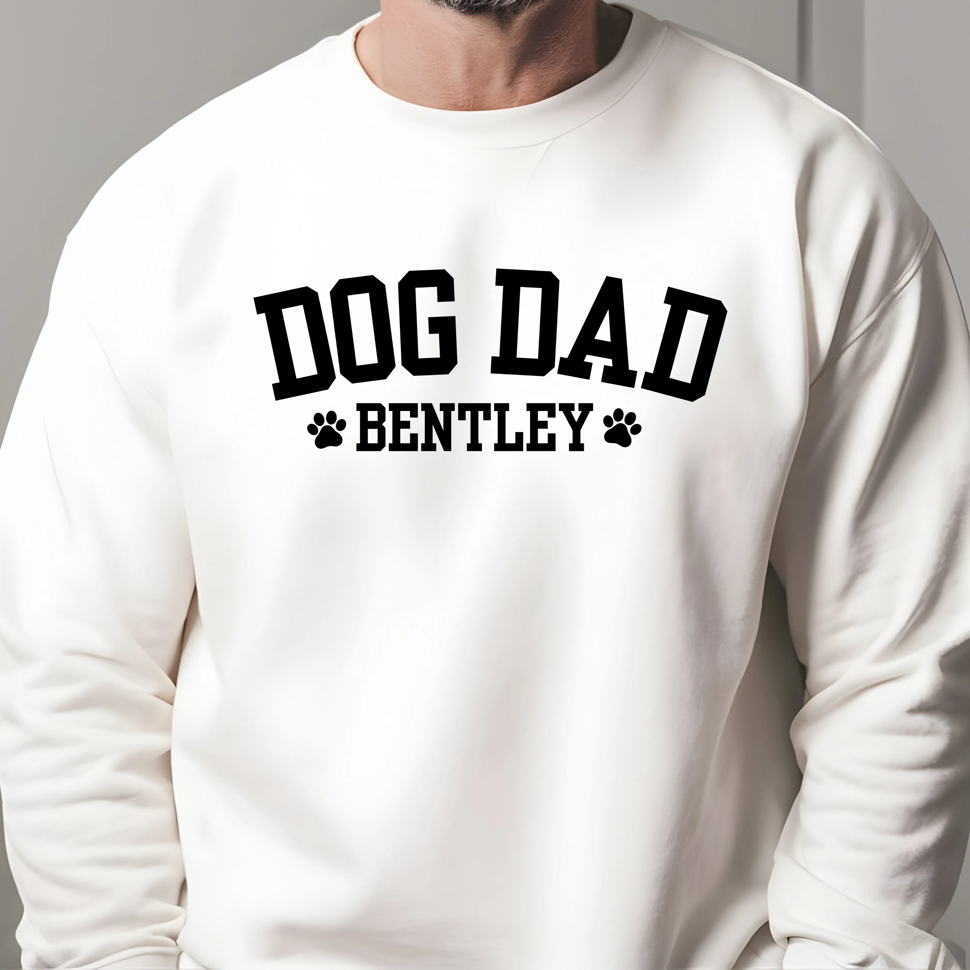 Custom Dog Dad sweatshirt