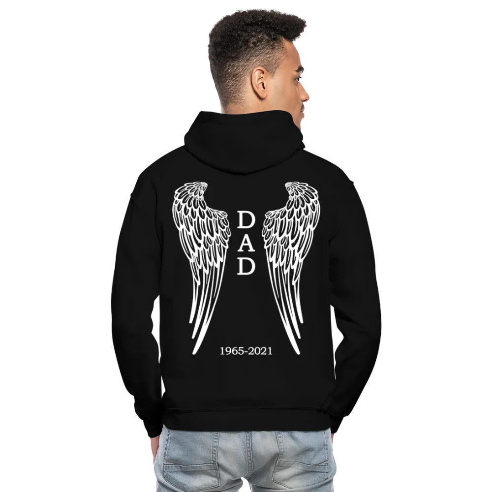 Dad 1965-2021 Gildan Heavy Blend Adult Hoodie