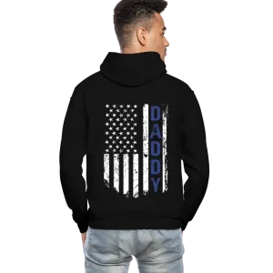 Daddy American Flag Gildan Heavy Blend Adult Hoodie (CK1453)